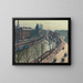 Pont Saint-Michel - Albert Marquet — framed artwork on a wall