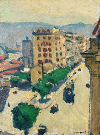 Rue d'Alger - Albert Marquet — artwork view