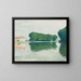 Samois-sur-Seine - Albert Marquet — framed artwork on a wall