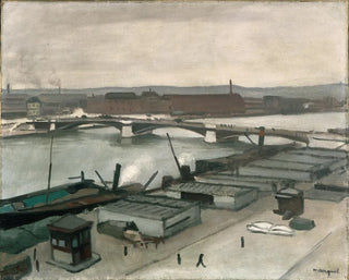 Les quais à Rouen - Albert Marquet — artwork view