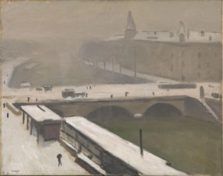 Winter on the Seine - Albert Marquet — artwork view