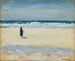 Young girl on the beach - Albert Marquet — artwork view