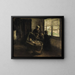 The nap time of babies - Albert Neuhuys — framed artwork on a wall