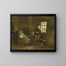 Au berceau - Albert Neuhuys — framed artwork on a wall