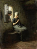 The Fisherman's Court - Albert Neuhuys — artwork view