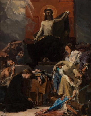 The Christ the Redeemer: Christ calls the afflicted - Albert Pierre - René Maignan — artwork view