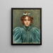 Suzette - Albert Pike Lucas — framed artwork on a wall