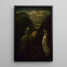 Reproduction of the painting of The King Cophetua and the Young Beggar - Albert Pinkham Ryder
