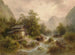 Mill by the Stream - Albert Rieger — artwork view