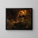 Vision - Albert Ritzberger — framed artwork on a wall