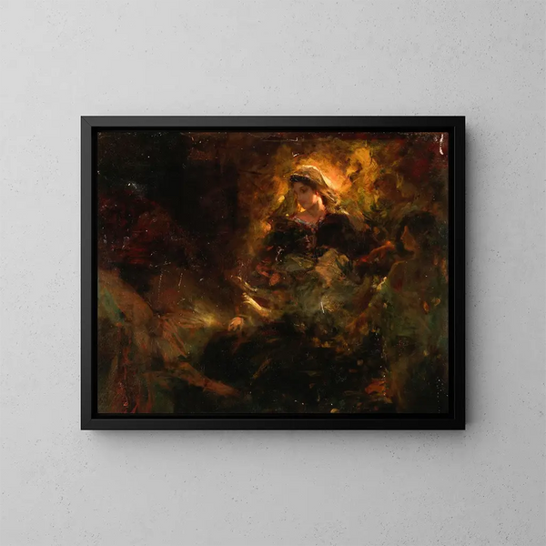 Vision - Albert Ritzberger — framed artwork on a wall