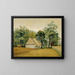 House of a Peasant - Albert Stangl — framed artwork on a wall