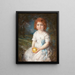 Olivia - Albert Sterner — framed artwork on a wall