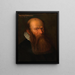 Portrait of Franciscus Raphelengius - Albert Thys — framed artwork on a wall