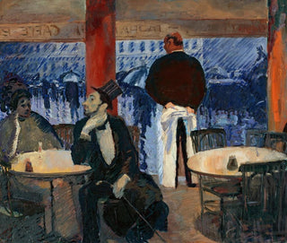 Parisian Café - Albert Weisgerber — artwork view