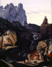 Les Trois Ermites - Albert Welti — artwork view