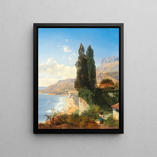 Match de Monaco à Nice - Albert Zimmermann — framed artwork on a wall