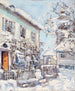 Kirchberg near Kremsmünster in the snow - Albertine Kofler — artwork view