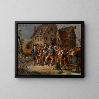 Rip Van Winkle - Albertis del Orient Browere — framed artwork on a wall