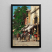 At the Istanbul Market - Alberto Pasini — framed artwork on a wall