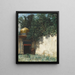 Waiting for the return of its masters - Alberto Pasini — framed artwork on a wall