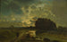 Landscape Painting with Watercourse - Alberto Pasini — artwork view