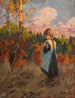 Girl in a Field - Alberto Pl. Rubio — artwork view
