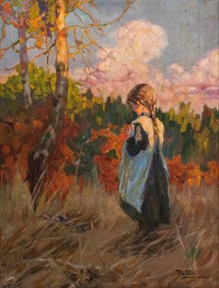 Girl in a Field - Alberto Pl. Rubio — artwork view