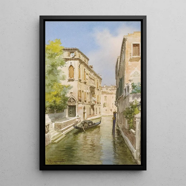 Reproduction of the painting Venice Palace Soranzo van Axel - Alberto Prosdocimi