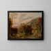 Mountain Round Top from Shinglekill Falls - Albertus Del Orient Browere — framed artwork on a wall