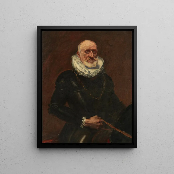 Carl Costenoble, sculptor and municipal councilor of Vienna - Albin Egger-Lienz — framed artwork on a wall