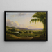 View Near Deerfield - Albion Harris Bicknell — framed artwork on a wall