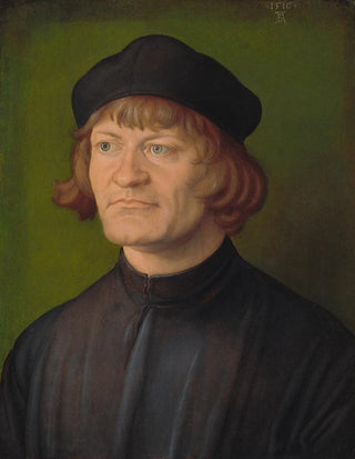 Portrait of a clergyman - Albrecht Dürer — artwork view
