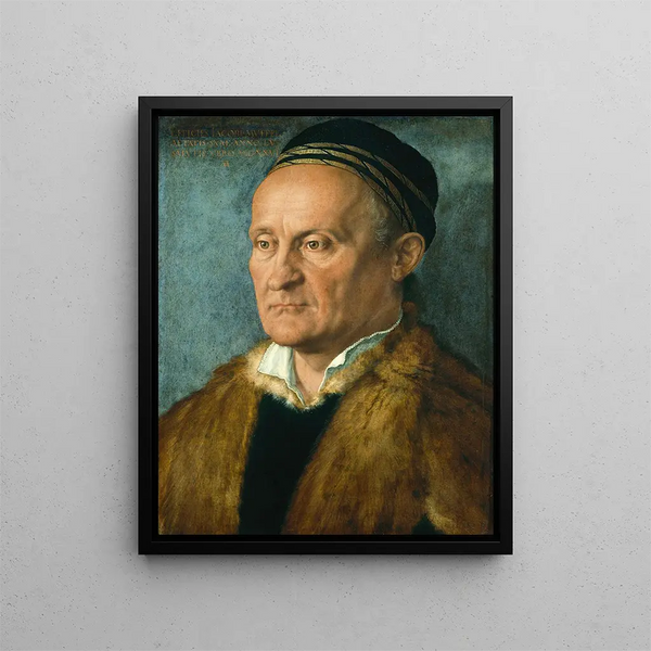 Jacob Muffel - Albrecht Dürer — framed artwork on a wall