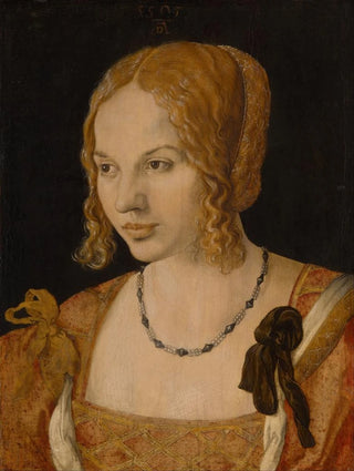 Portrait of a Young Venetian Woman - Albrecht Dürer — artwork view