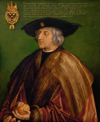 Portrait of Maximilian I - Albrecht Dürer — artwork view