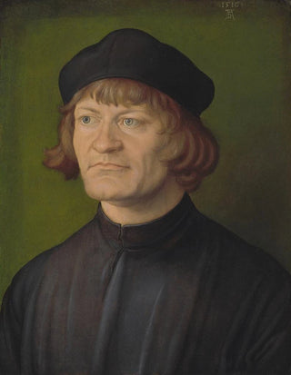 Portrait of a Clergyman Johann Dorsch - Albrecht Dürer — artwork view