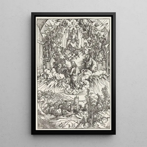 Reproduction of the painting Saint Jean devant Dieu et les Anciens - Albrecht Dürer