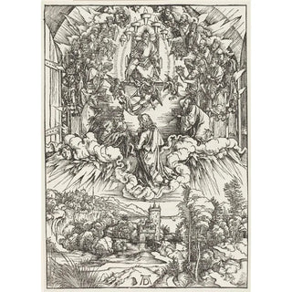 Reproduction of the painting Saint Jean devant Dieu et les Anciens - Albrecht Dürer