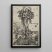 L'Extase de Marie Madeleine - Albrecht Dürer — framed artwork on a wall