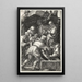 La Mise au tombeau - Albrecht Dürer — framed artwork on a wall