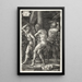 The Flagellation - Albrecht Dürer — framed artwork on a wall