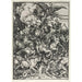 Reproduction of the painting of The Four Horsemen of the Apocalypse - Albrecht Dürer