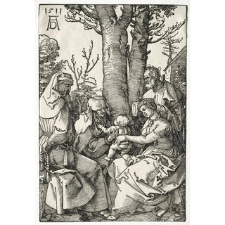 La Sainte Famille avec Joachim et Anne - Albrecht Dürer — artwork view