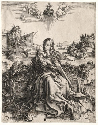 La Sainte Famille avec le papillon - Albrecht Dürer — artwork view