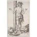 Reproduction of the painting L'Homme de douleurs debout avec les mains levées - Albrecht Dürer