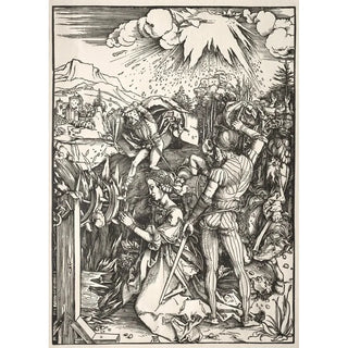 The Martyrdom of Saint Catherine - Albrecht Dürer — artwork view