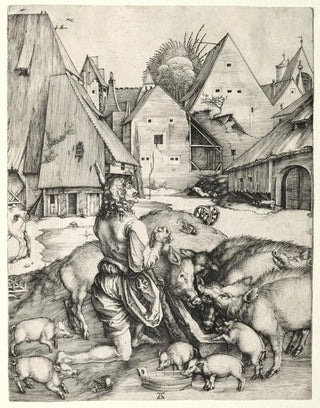The Prodigal Son - Albrecht Dürer — artwork view