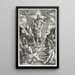 The Resurrection - Albrecht Dürer — framed artwork on a wall