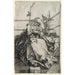 The Virgin and Child on a grassy bench - Albrecht Dürer — artwork view